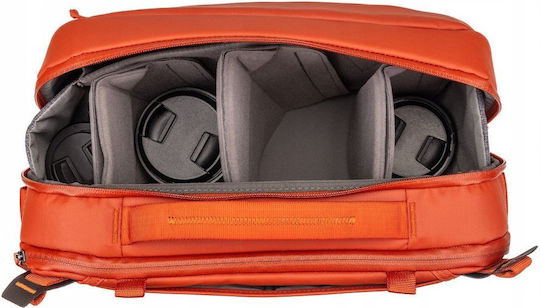 Calumet Orange Crossbody Camera Bag