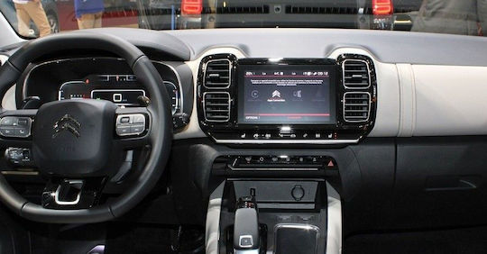 Lenovo Автомобилна Аудио Система за Citroen C5 Aircross 2017-2021 (Bluetooth/USB/Wi-Fi/GPS/Apple CarPlay/Android Auto) с Touch Screen 9"