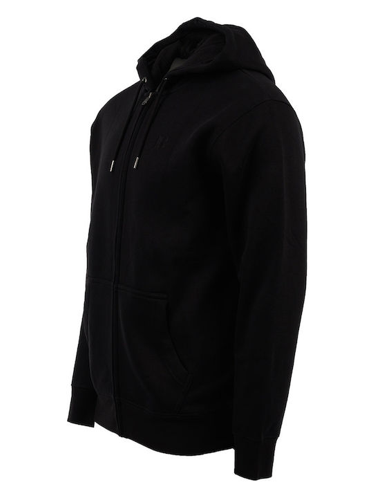 Hooded Cardigan Black