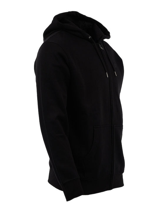 Hooded Cardigan Black