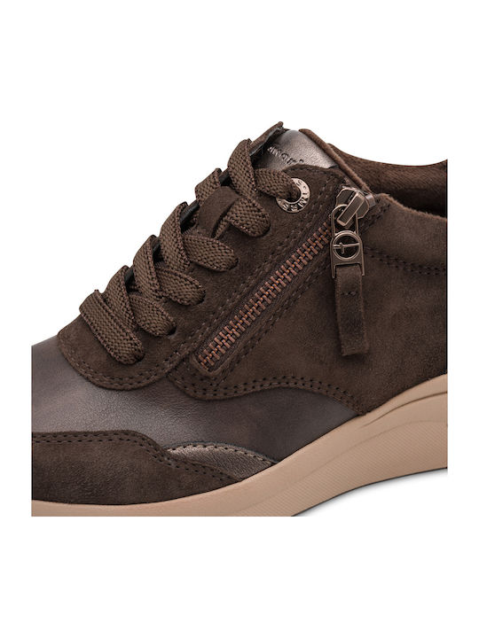 Damen Sneakers Mocca