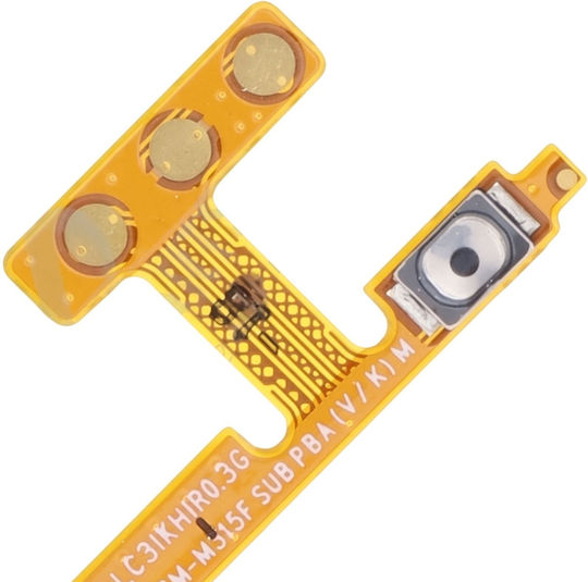 Clappio Replacement Volume Button Flex Cable Galaxy A14 5g Yellow