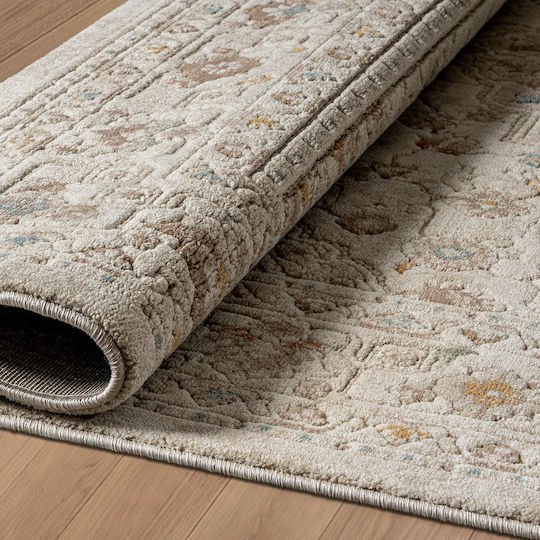 Beauty Home 9843 Wohnzimmer Teppich Rechteckig Crem Beige 133x190cm