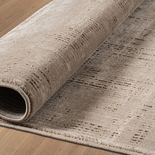 Beauty Home 9254 Rechteckiger Beiger Wohnzimmer Teppich 133x190cm