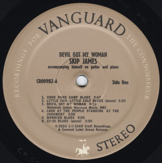 Skip James Devil Got My Woman Vinyl