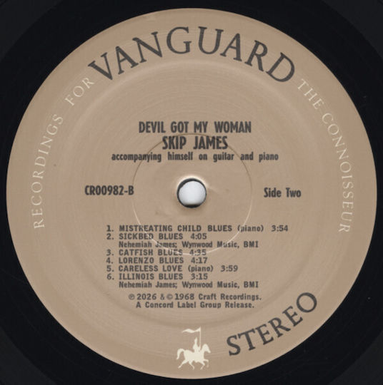 Skip James Devil Got My Woman Vinyl