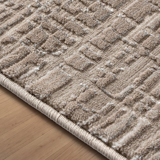 Beauty Home Vision Art 9253 Комплект Килими За Спалня Бежов 9253-Комплект 3 Бр