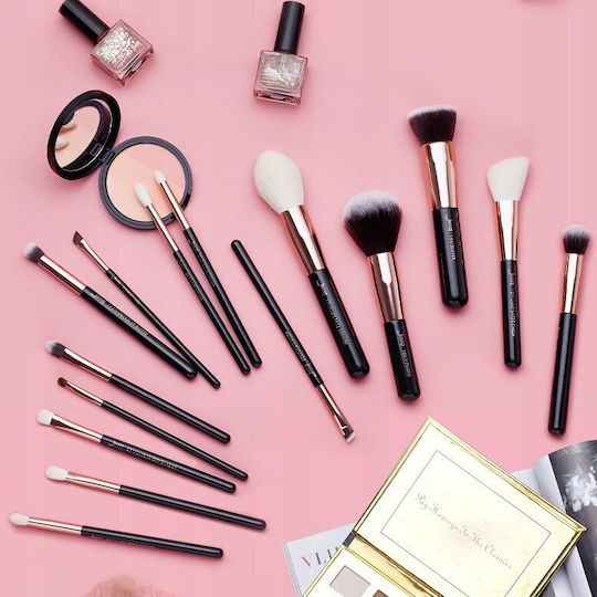 Jessup Beauty Set Profesional Cu Pensule De Machiaj Pentru Fundație 15 Bucăți