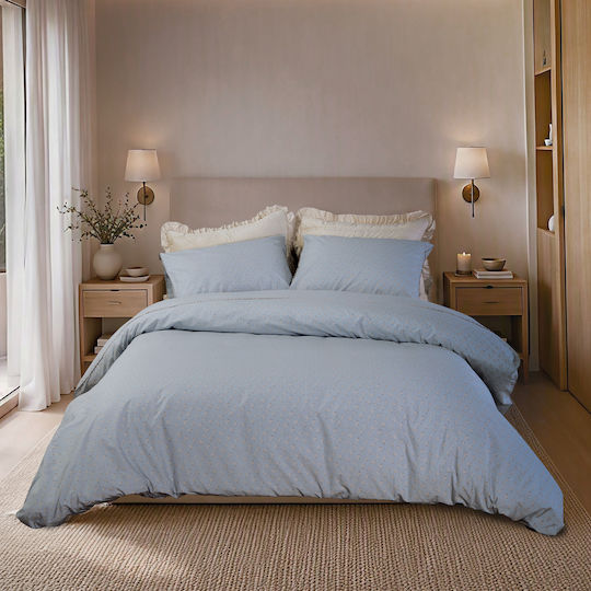 Nef-Nef Homeware Judith Комплект Одеяло Полар Единично 160x220см. Сив