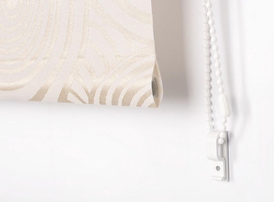 Domoletti Roller Blinds Partial Blackout Beige W90xH230cm