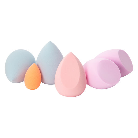 W7 Cosmetics Σετ με Σφουγγαράκια Μακιγιάζ 6τμχ