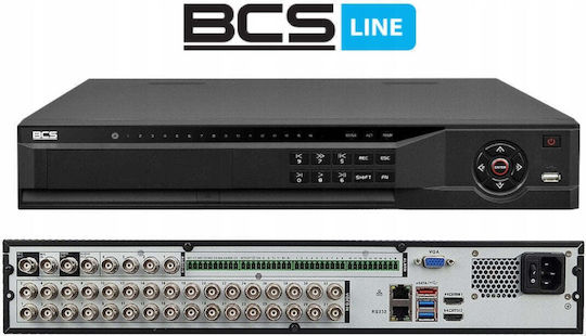 BCS BCS-L-XVR1604-4KE-IV HVR Записващо Устройство 16 Канала с 4K Разделителна Способност