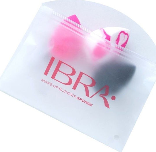 Ibra Set with Makeup Sponges for Foundation 3pcs