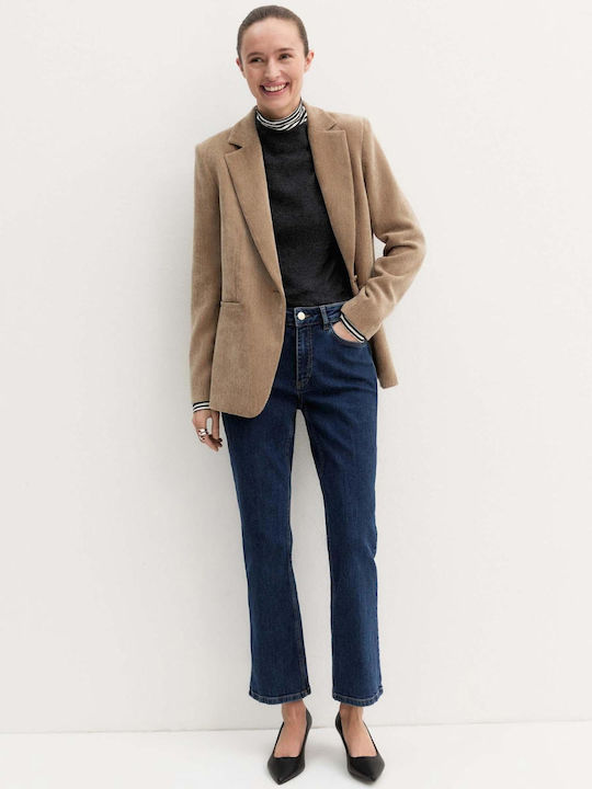 Women's Flared Jeans Pants in Slim Fit