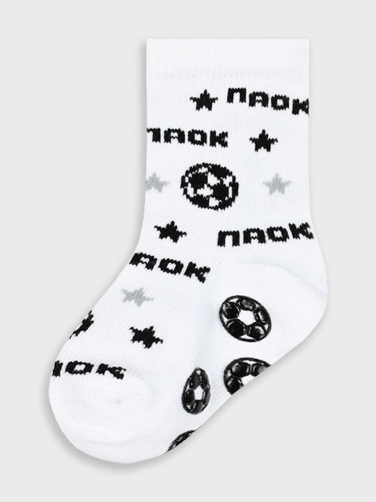 Energiers Детски Чорапи Неплъзгащи се Paok Fc Щамповани 2 Чифта