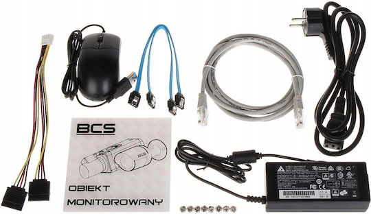 BCS BCS-L-NVR3202-A-4KE(2) NVR Устройство за запис 32 Канала с Анализ 4K