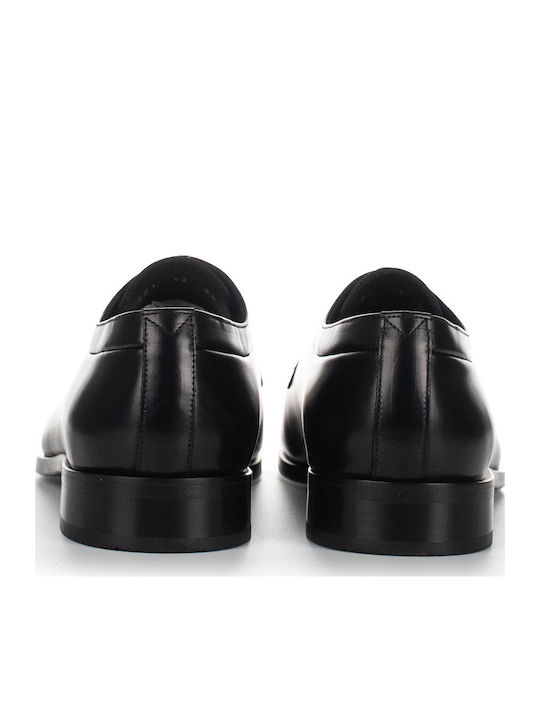 Leder Herren Mokassins in Schwarz Farbe
