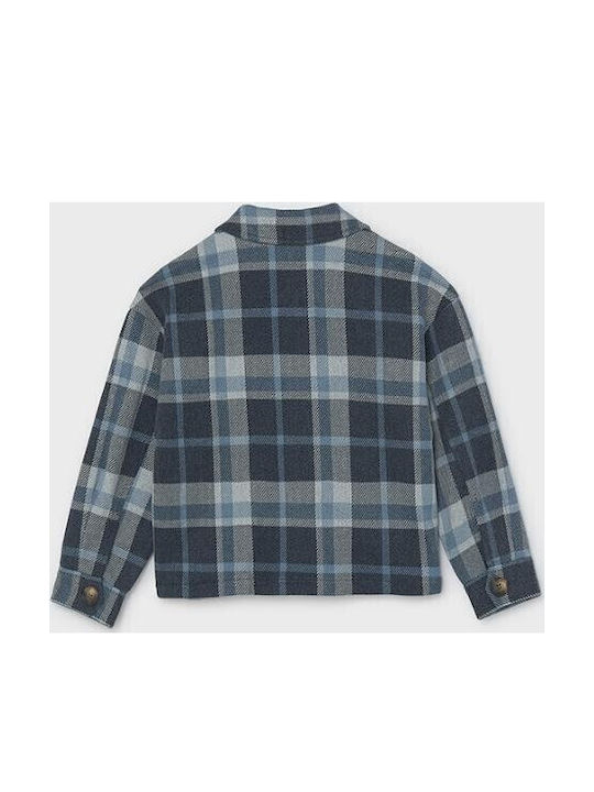 Kids Short Blazer Blue