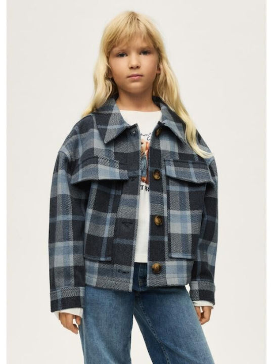 Kids Short Blazer Blue