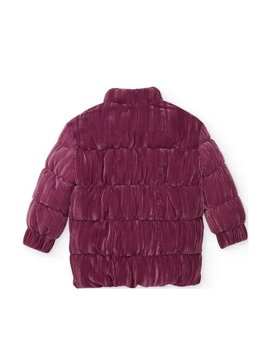 Kids Quilted Short Pink Jacket