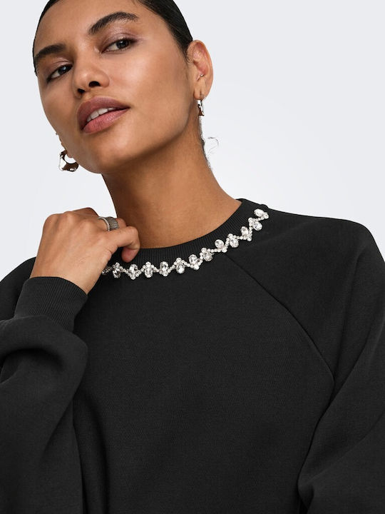 Long Women's Sweatshirt Black