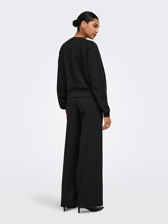 Long Women's Sweatshirt Black