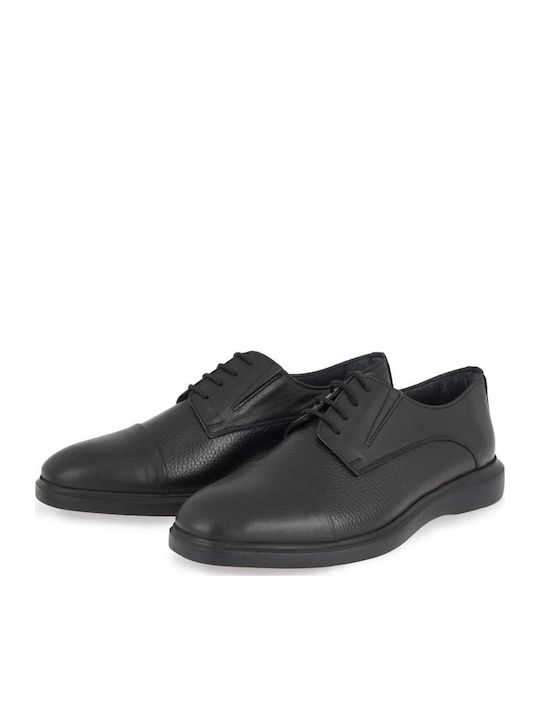 Deri Herren Freizeitschuhe Schwarz