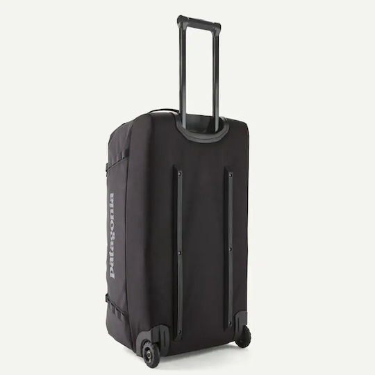 Patagonia Geantă voiaj 100lt Neagră cu Roți din Material Textil