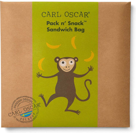 Carl Oscar Σχολική Ισοθερμική Θήκη Φαγητού Πράσινη
