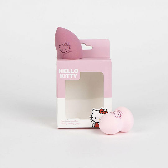 Cerda Set Profesional cu Bureței de Machiaj pentru Fundație Hello Kitty 4 Bucăți