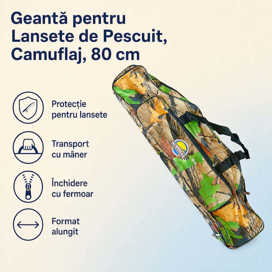 Angelrutenkoffer Camouflage 80 cm