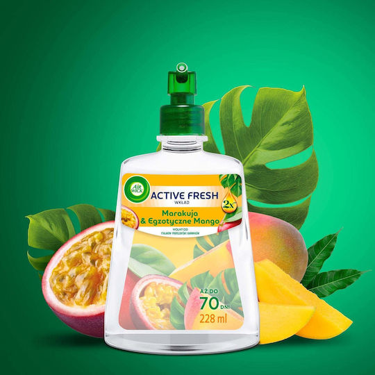 Reckitt Benckiser Ersatz Air Wick Active Fresh Marakuja Exotisches Mango 228 Ml