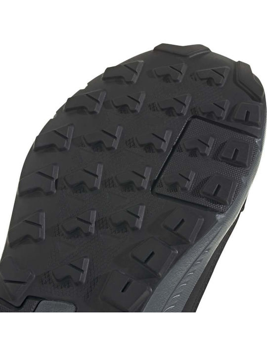 Kids Hiking Boots Terrex Anylander Waterproof Black