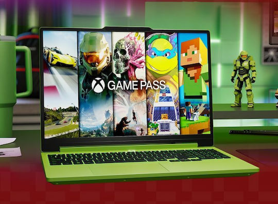 Lenovo LOQ 15AHP11 15.3" IPS FHD+ 165Hz (Ryzen 7-250/16GB/512GB SSD/GeForce RTX 5070/W11 Home) Surge Green (Международна английска клавиатура)