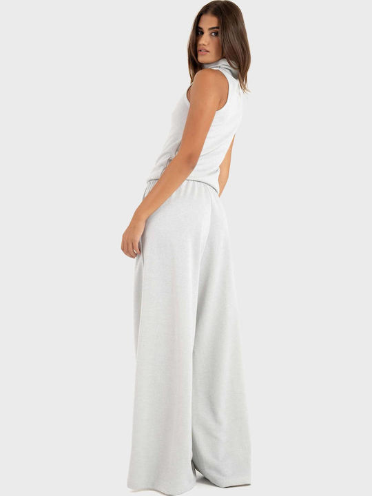 Women's Fabric Trousers Grey