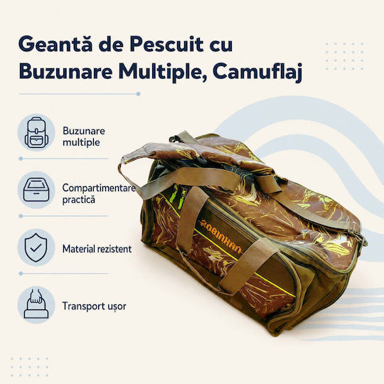 Geantă de pescuit de umăr