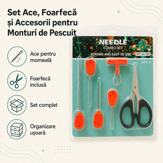 Set de cârlige Foarfecă Accesorii Monturi de pescuit