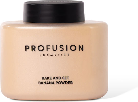 Profusion Cosmetics Bake & Set Бананова Пудра За Фиксиране На Грим 25гр