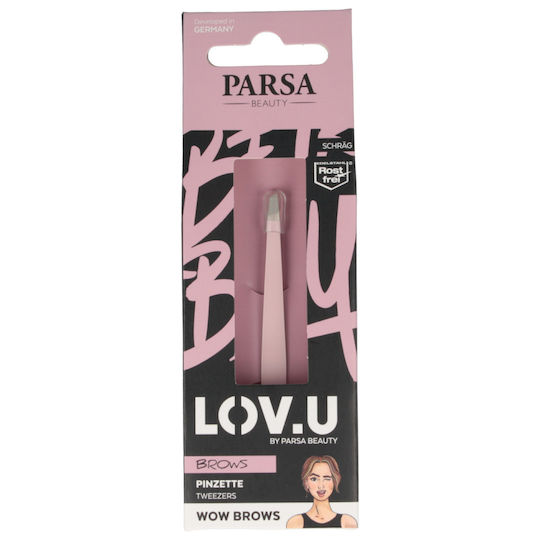 Parsa Eyebrow Tweezer Pink