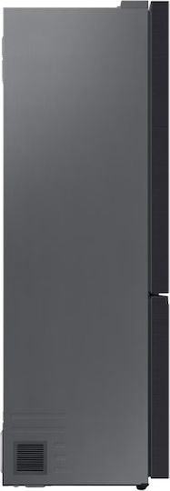 Samsung Хладилник с фризер 538л В203xШ75.9xД71.1см Сив RB53DG703DB1EO
