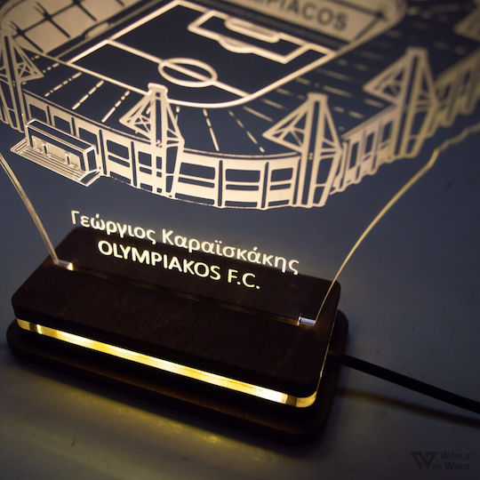 Lămpi Decorative Pentru Masă Led "Olympiakos Georgios Karaiskakis" W00962 Roșu