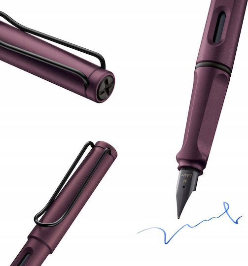 Lamy Safari Писалка Extra Fine Лилаво от Пластмаса с Лилаво Мастило