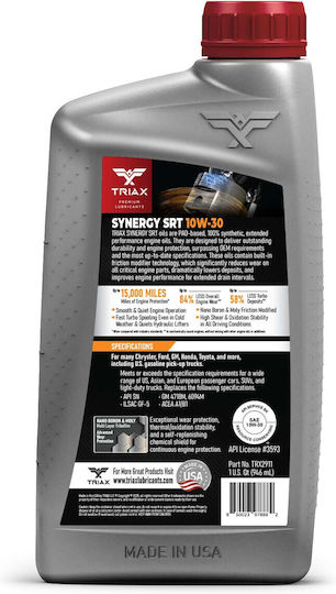 Triax Srt Ulei Sintetic Auto 10W-30 0.946lt