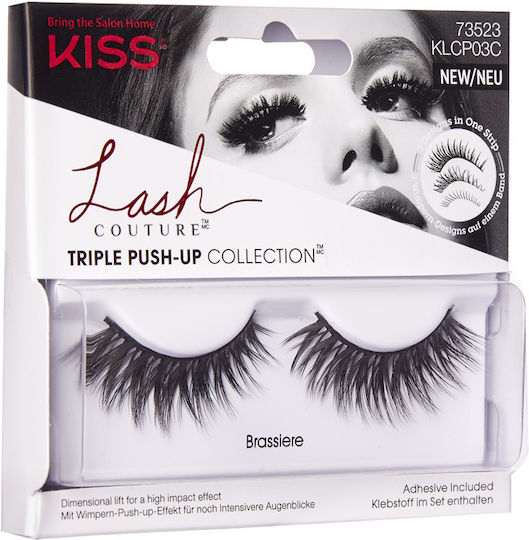 Gene False Tip Bandă Densă 3D Effect Kiss Push-up Sutien 1 Pereche