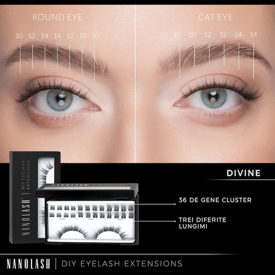 Набор за изкуствени мигли Nanolash Divine 5 броя