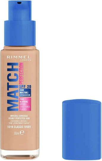 Rimmel Fond de ten lichid 101n Classic Ivory 30ml