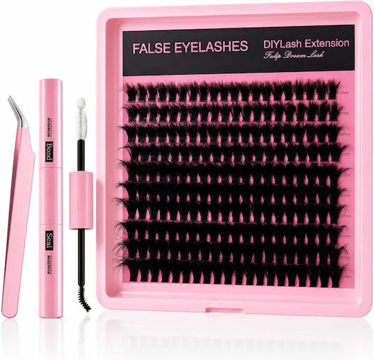 Kit Gene False Adeziv Pensetă 100buc