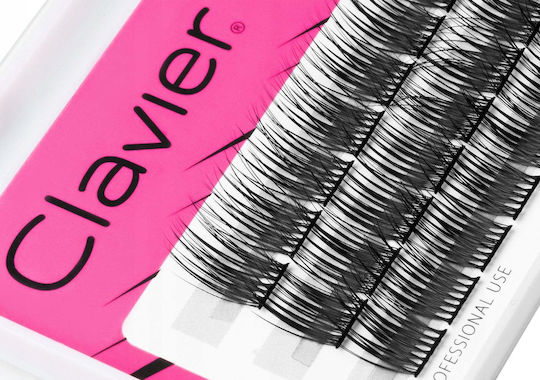 Clavier Wide Du2o C Curl Cluster Eyelashes Volume 36d 9-10-11mm