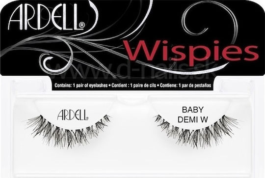 Ardell Wispies Самозалепващи се мигли Baby Demi Черни
