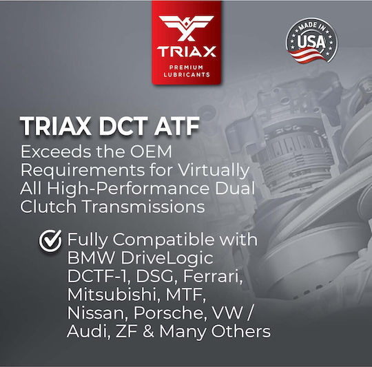 Triax Ulei De Transmisie Auto Pentru Cutie De Viteze Manuală Și Cutie Cu Dublu Ambreiaj 4.73lt